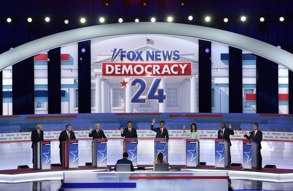 Fox News draws 12.8 million viewers for first 2024 GOP debate, well ahead of expectations in the absence of Donald Trump