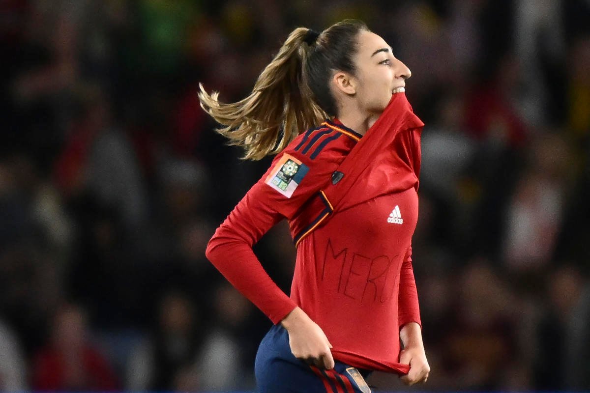 Olga Carmona reportedly learned that her father had died after scoring the only goal in Spain's World Cup victory