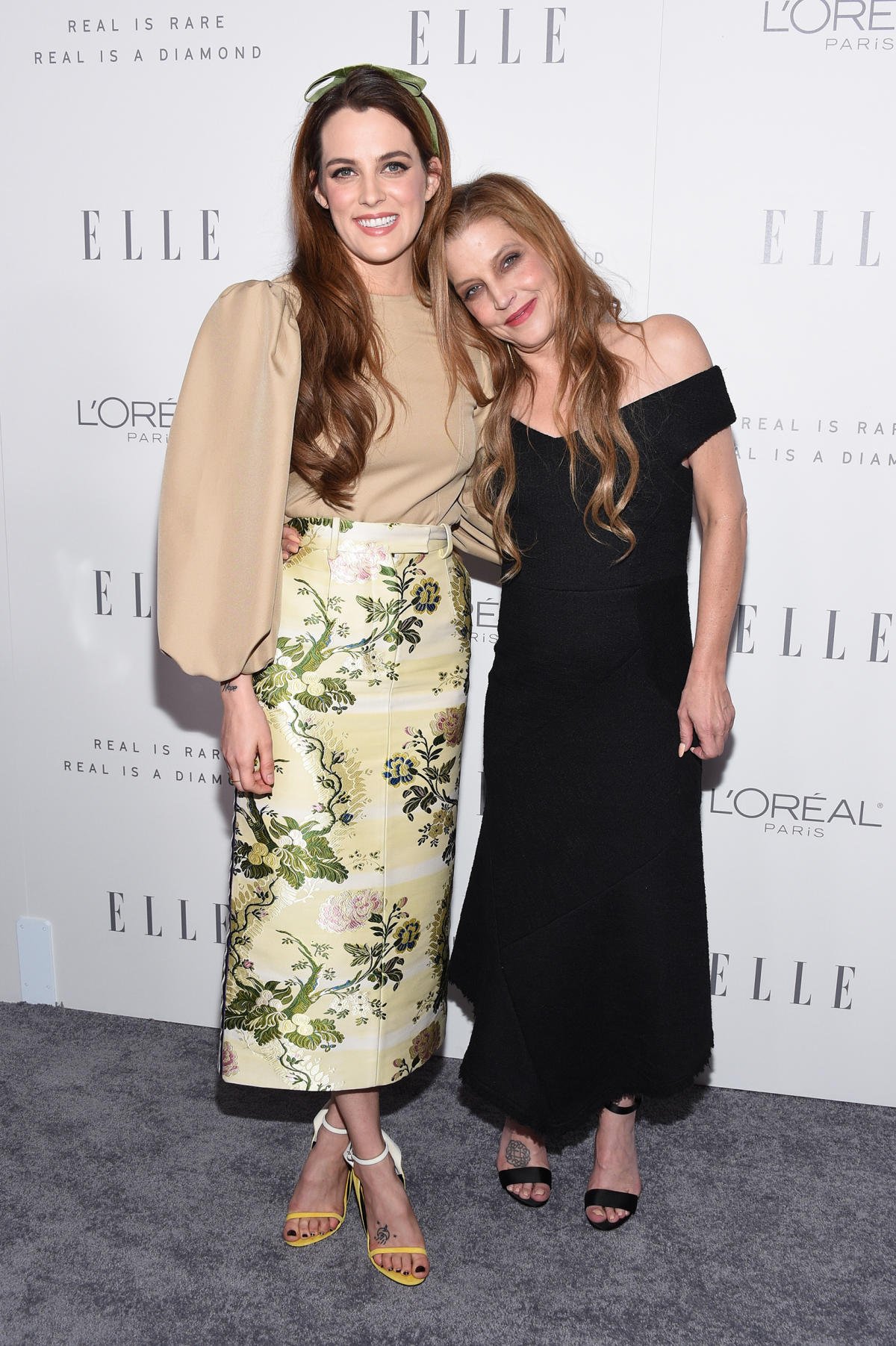 Priscilla Presley says she is on good terms with Riley Keough after the dispute over Lisa Marie Presley's will